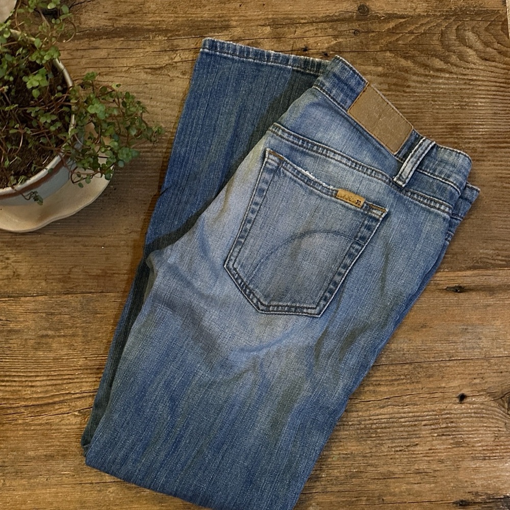 JOES Jeans Easy High Water Classic Blue Crop Denim